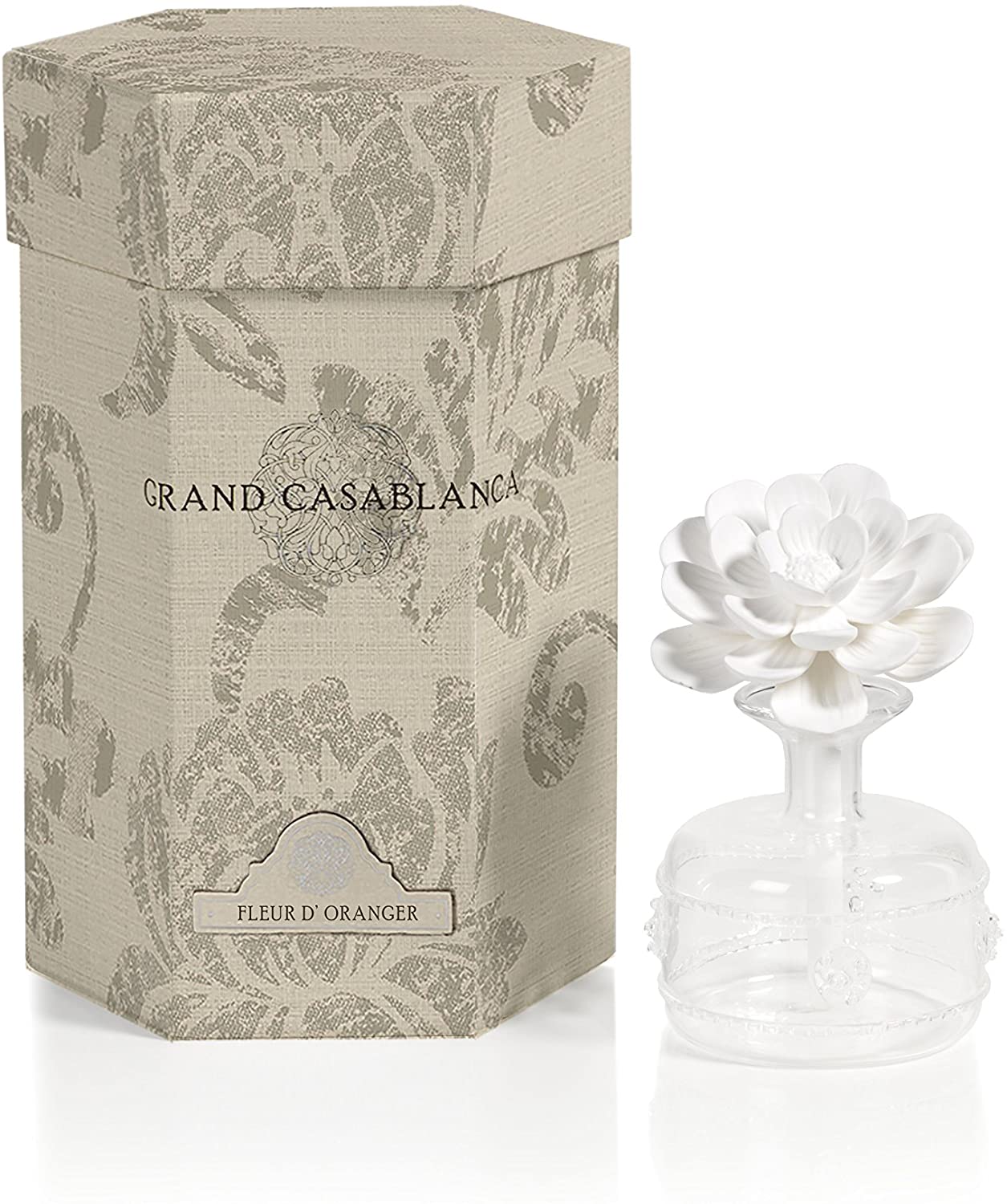 Mini Grand Casablanca Porcelain Diffuser-Fleur'd Oranger