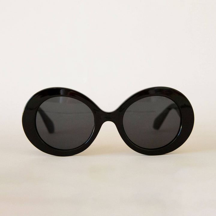 Frances Sunglasses: Black