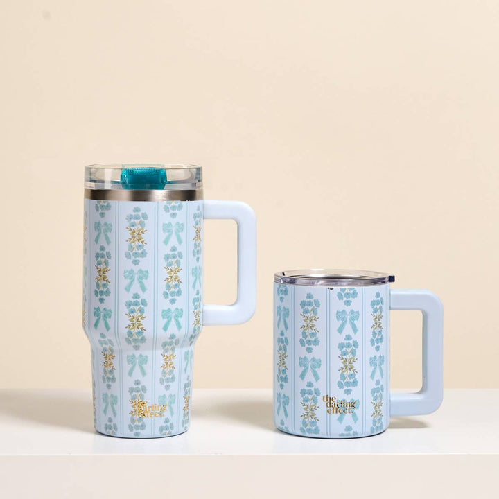 Oh So Fancy Blue Insulated Mug