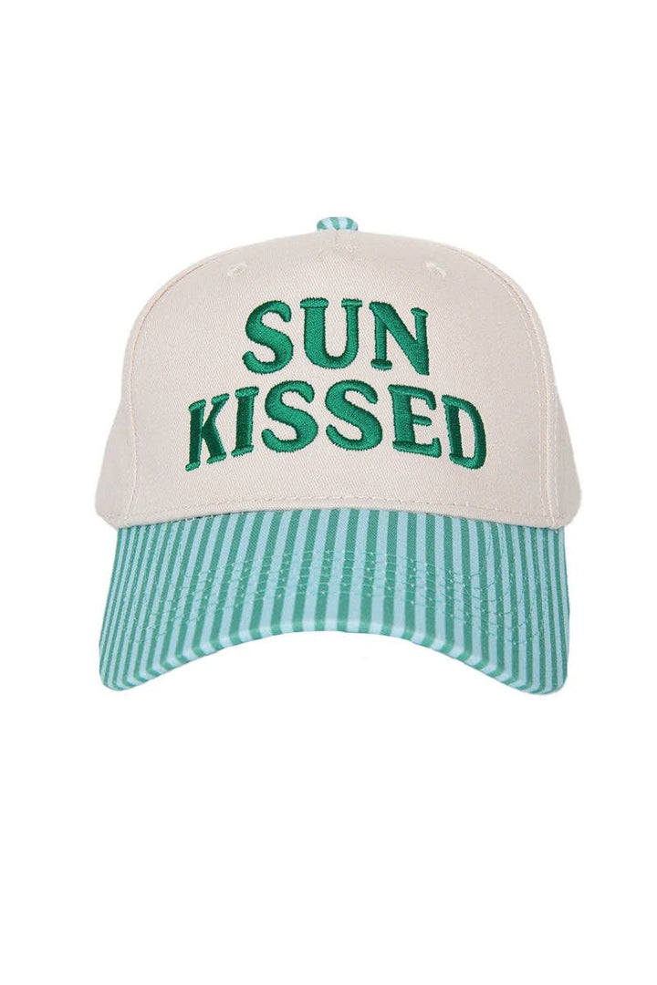 Sunkissed Vintage Trucker Hats Wholesale: Light Purple and Tan