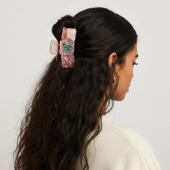 The Darling Effect - Shape Up Claw Clip–Mahjong Tiles
