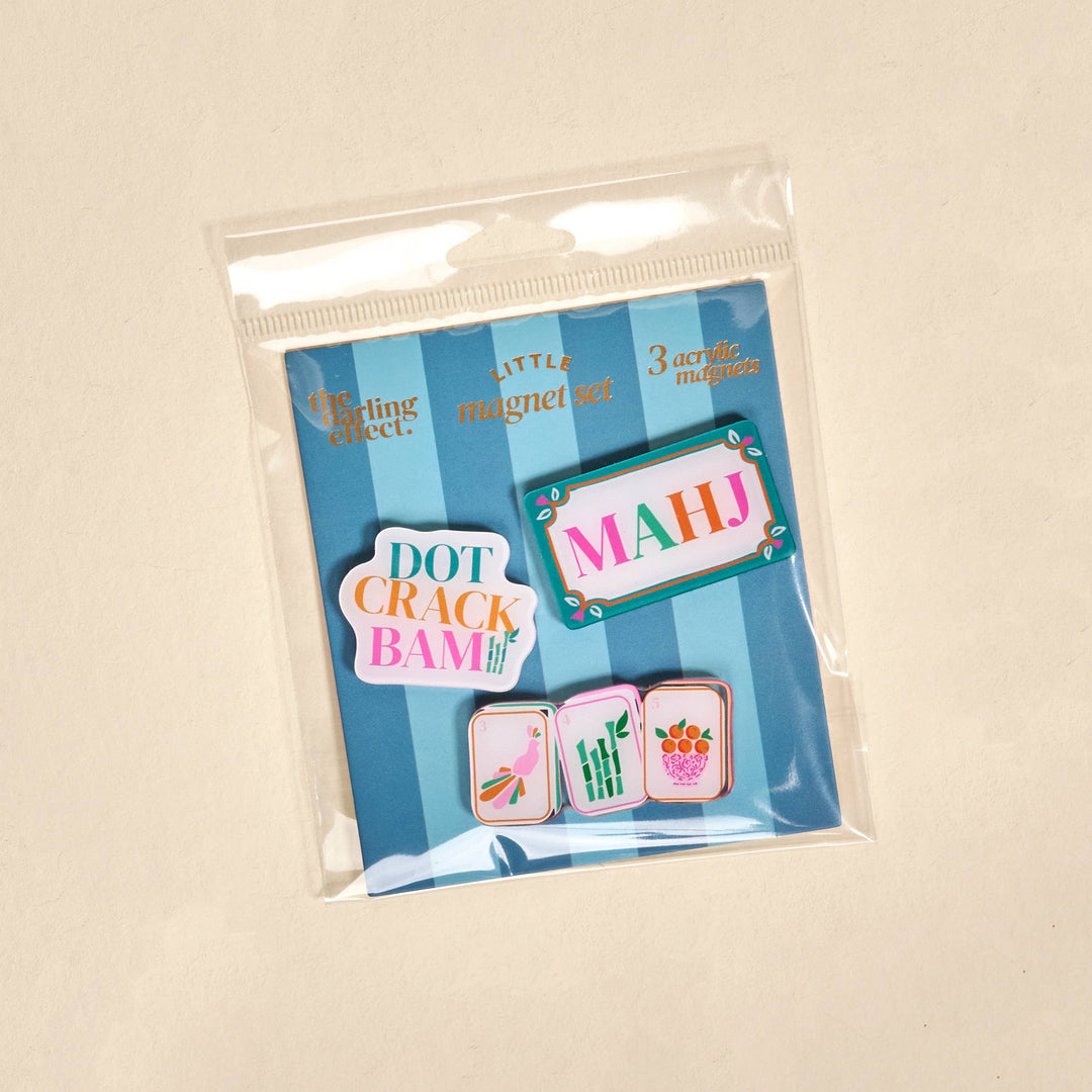 The Darling Effect - Little Magnet Set–Let's Play Mahjong