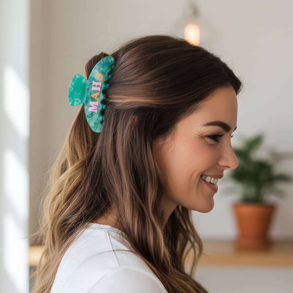 The Darling Effect - Word Up Claw Clip–Mahj