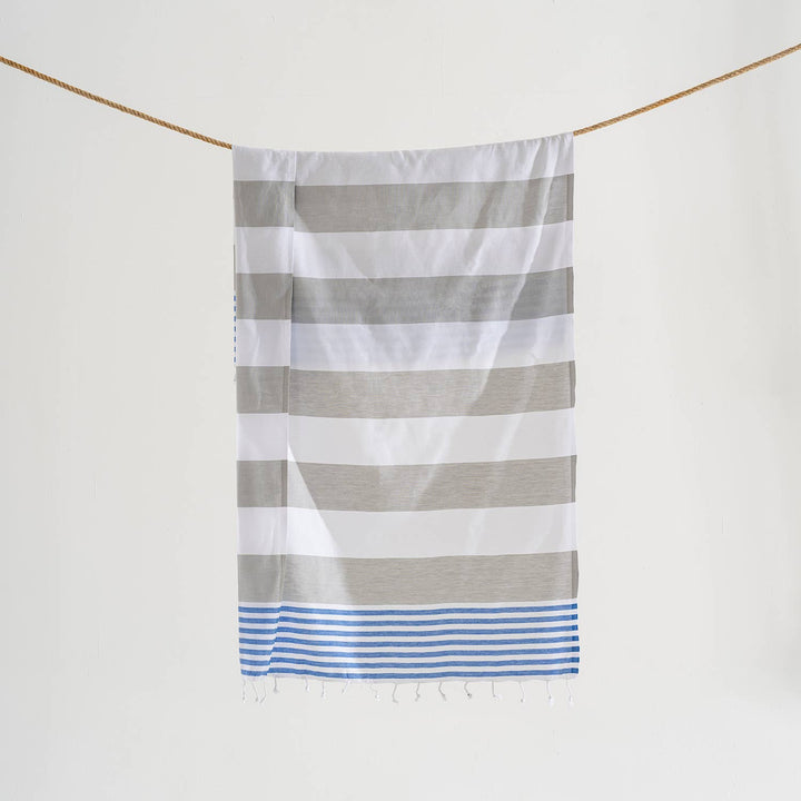 Kikoya - Beach Towels Light Weight Corporate Gift Bachelorette Bridal: Navy/Red