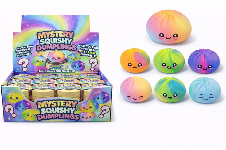 4" Mystery Squishy Dumpling - Tie Dye