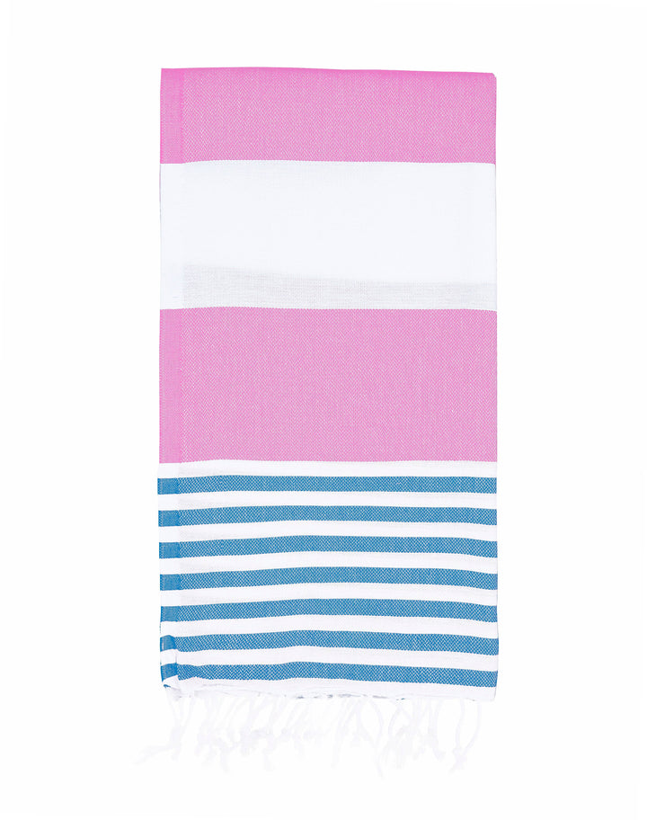 Kikoya - Beach Towels Light Weight Corporate Gift Bachelorette Bridal: Navy/Red
