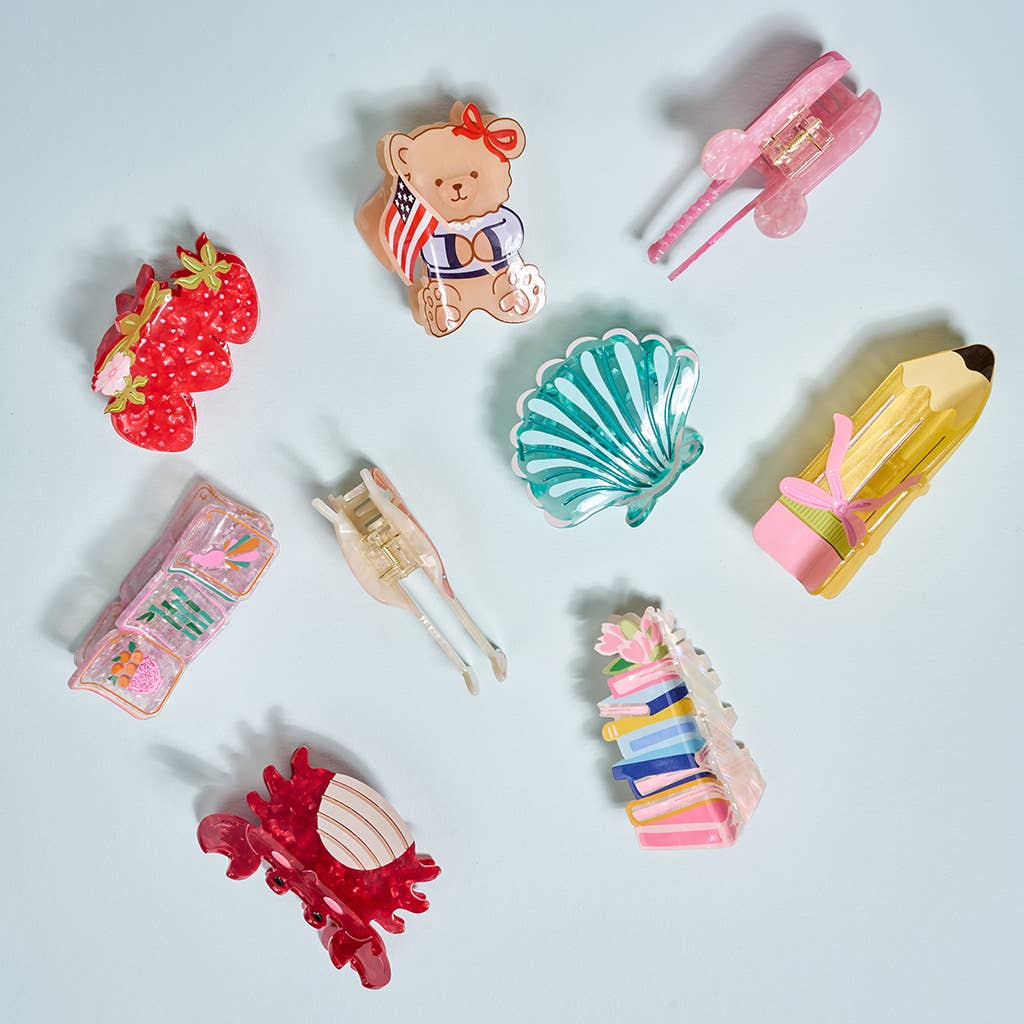 The Darling Effect - Shape Up Claw Clip–Mahjong Tiles