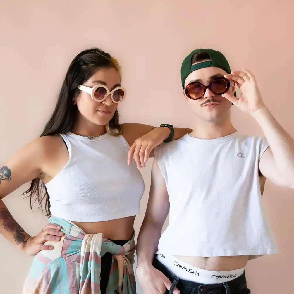 Frances Sunglasses: Black