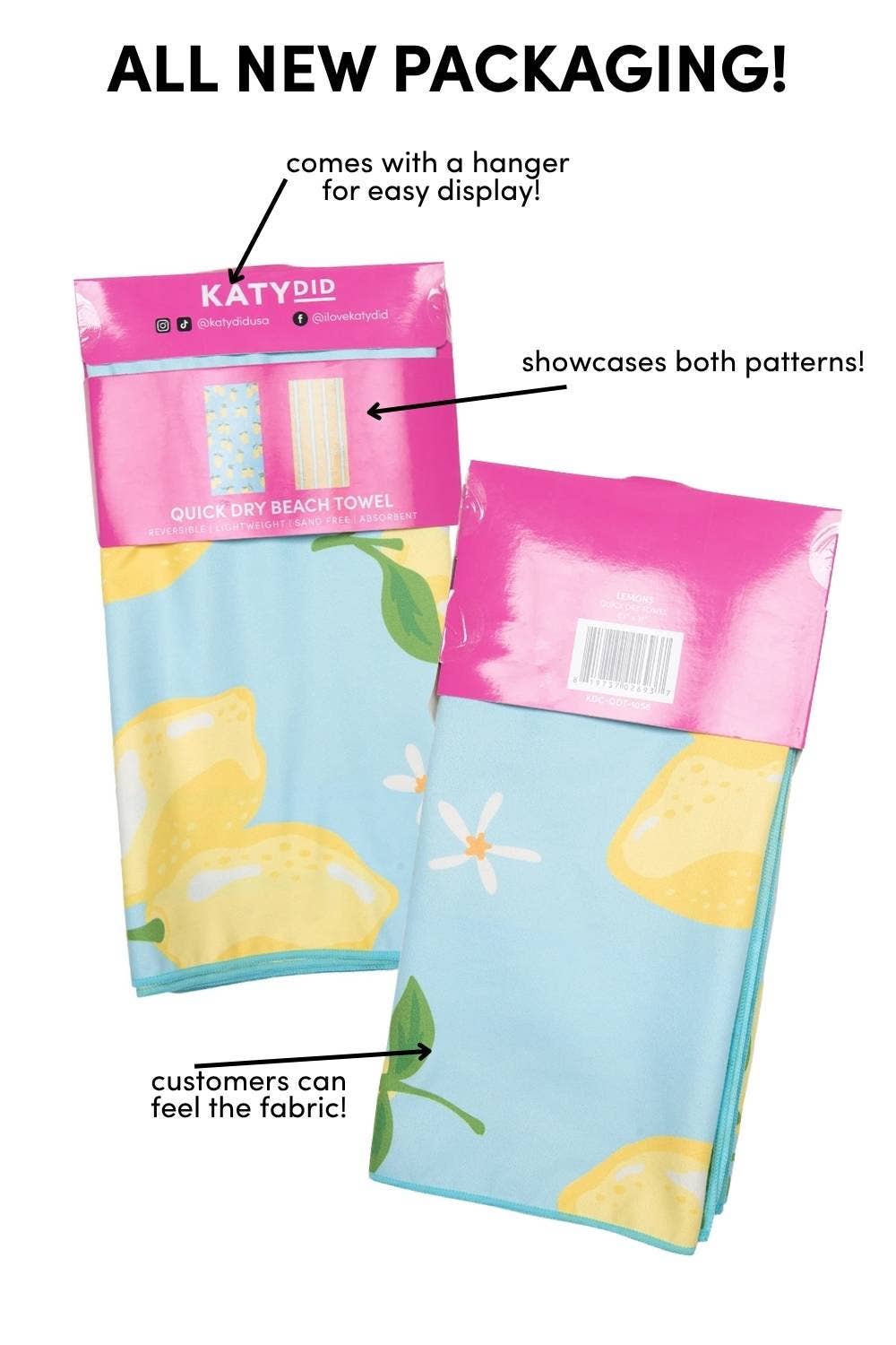 Roses All Over Microfiber Beach Towels: Pink
