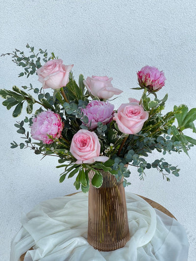 *SPECIAL* Peony & Garden Rose Arrangement