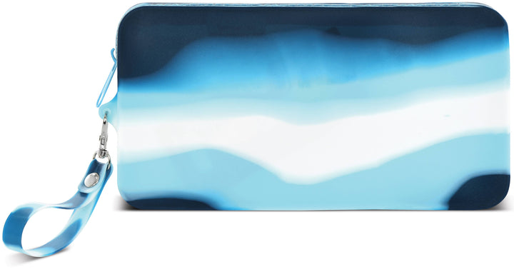 Blue Tie Dye Popper Pencil Case