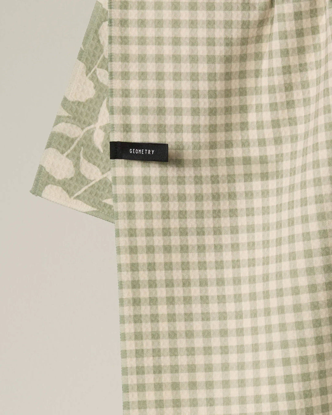 Geometry - Sage Blossom Luxe Kitchen Towel