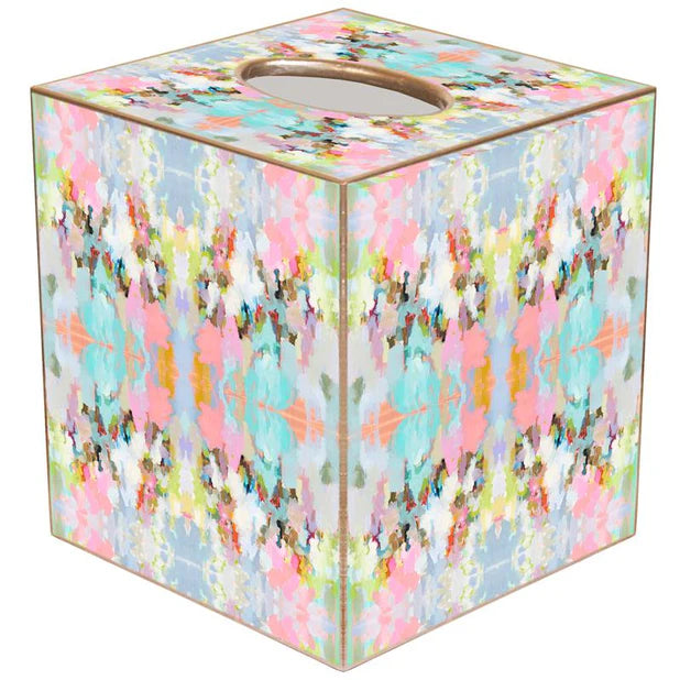Freedom Floral Brooks Avenue Print Tissue Box Cover