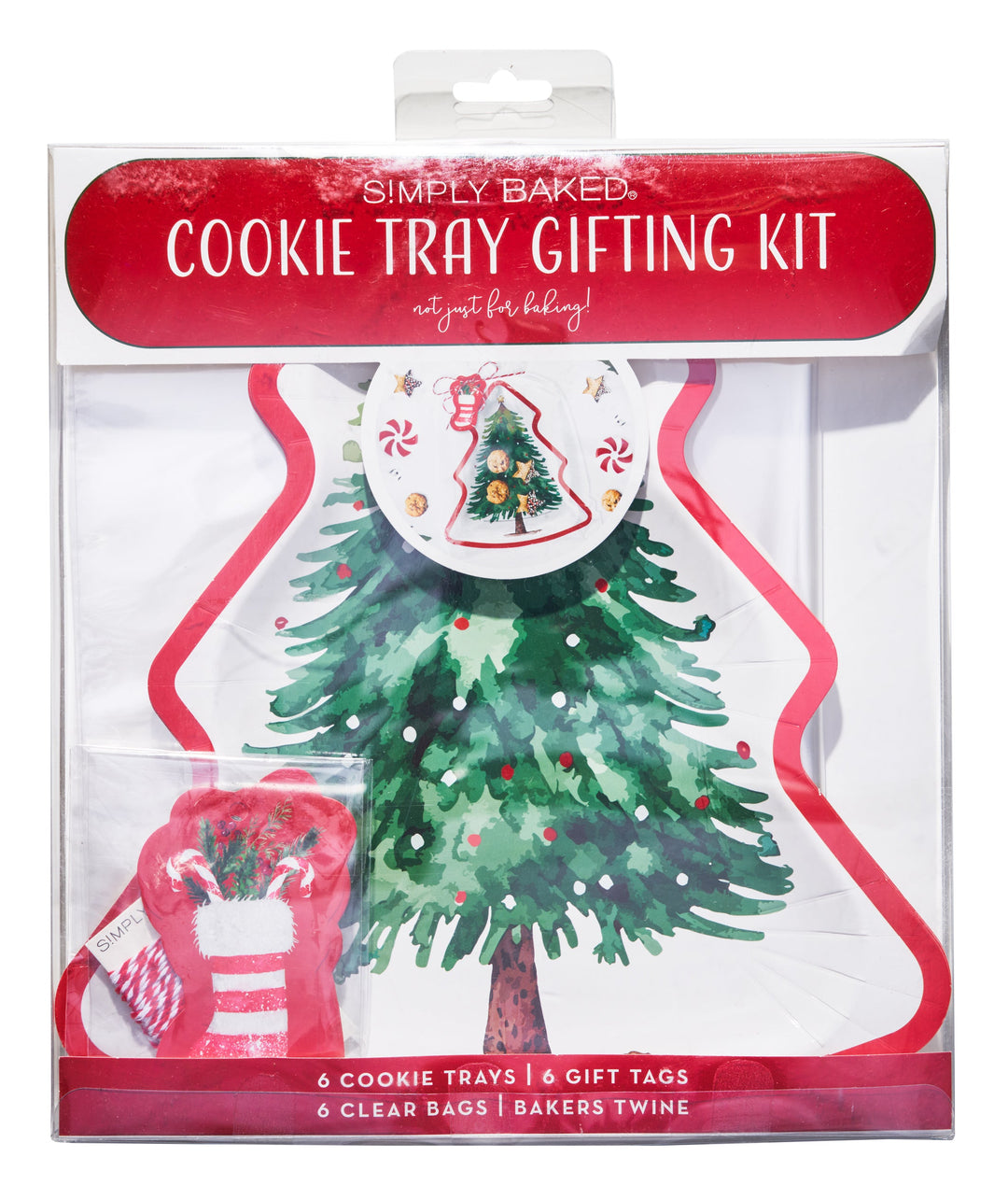 Cookie Tray Gifting Kit Christmas Tree