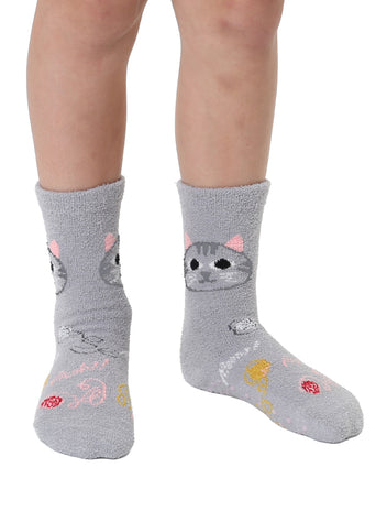 Cat Fuzzy Socks