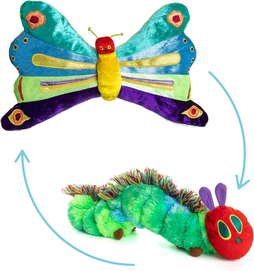 Eric Carle Reversible Plush Caterpillar/Butterfly