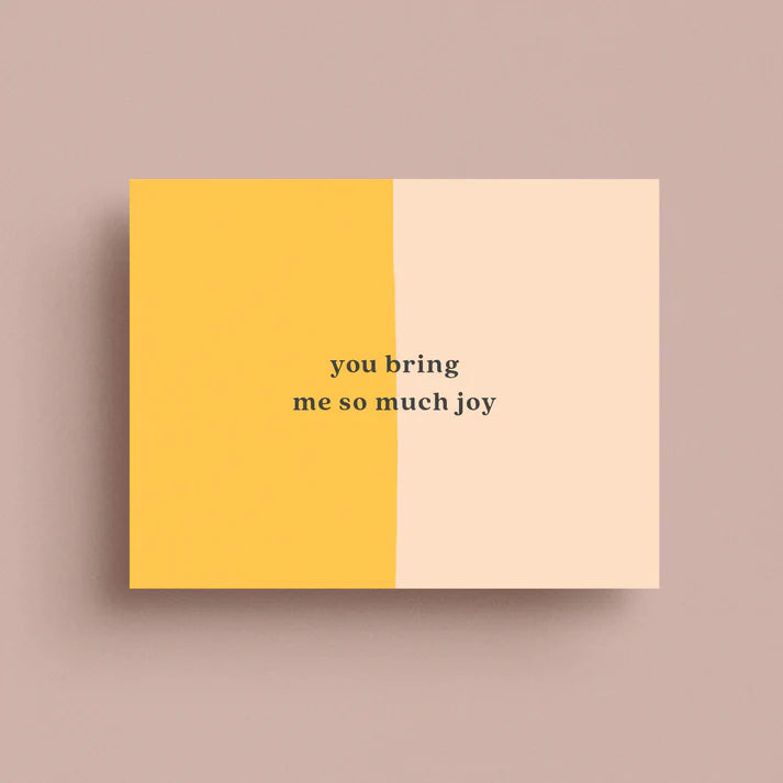 So Much Joy Card