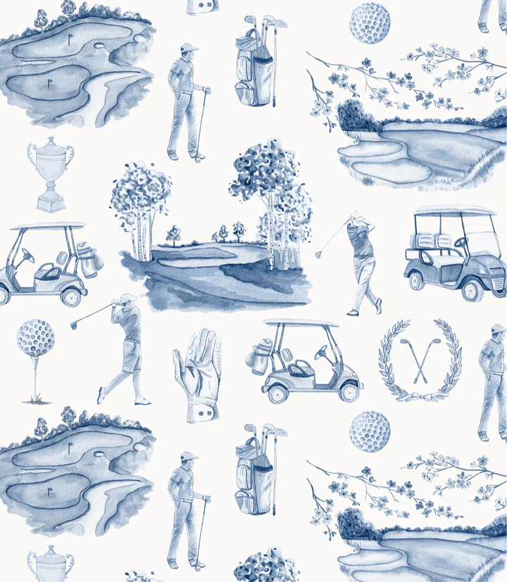 Golf Toile Polo by Sweet Hart