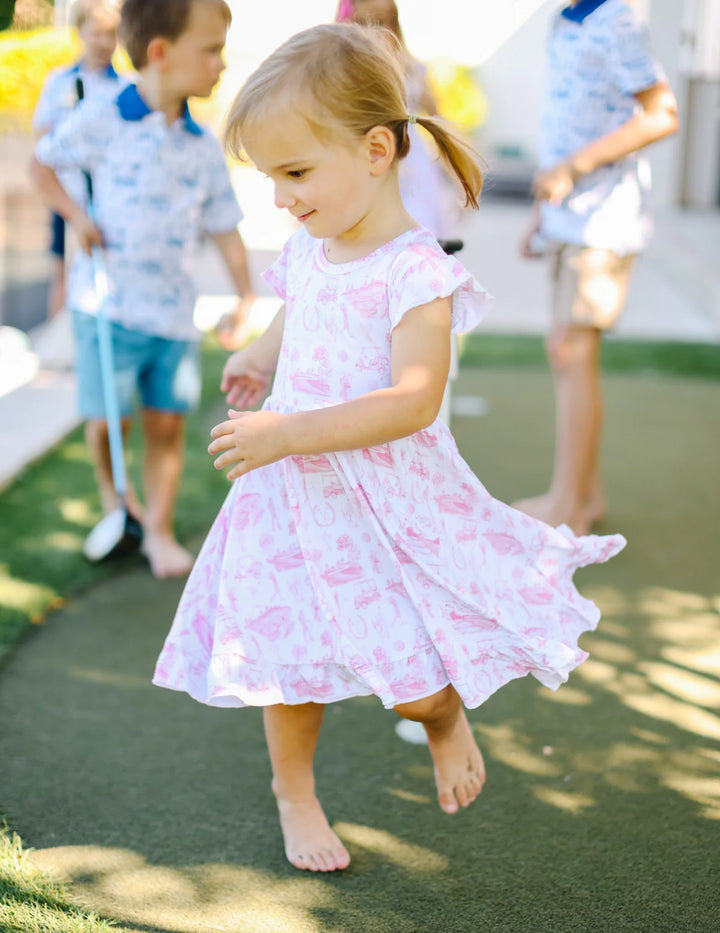 Ruffle Dress by SweetHart