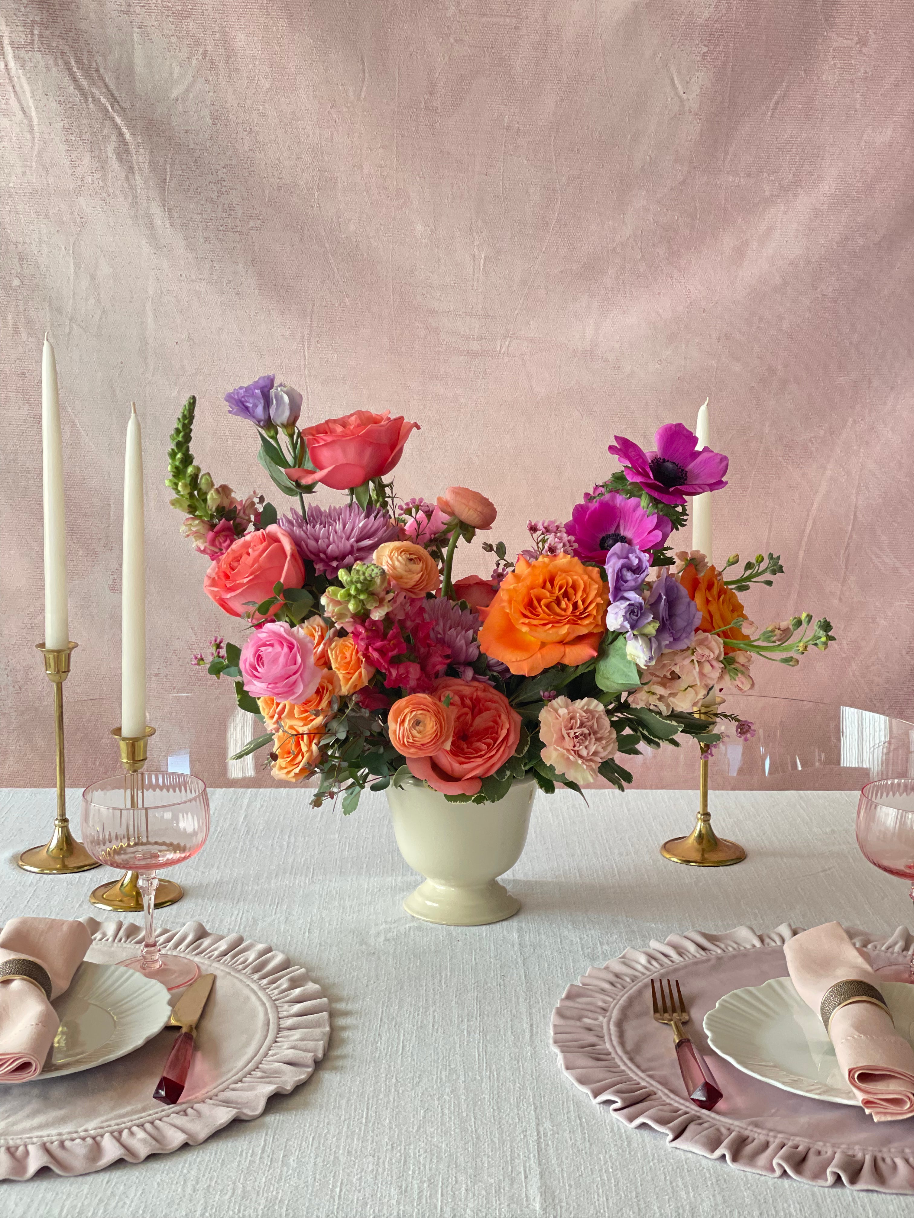 Signature Compote Centerpiece – Freedom Floral