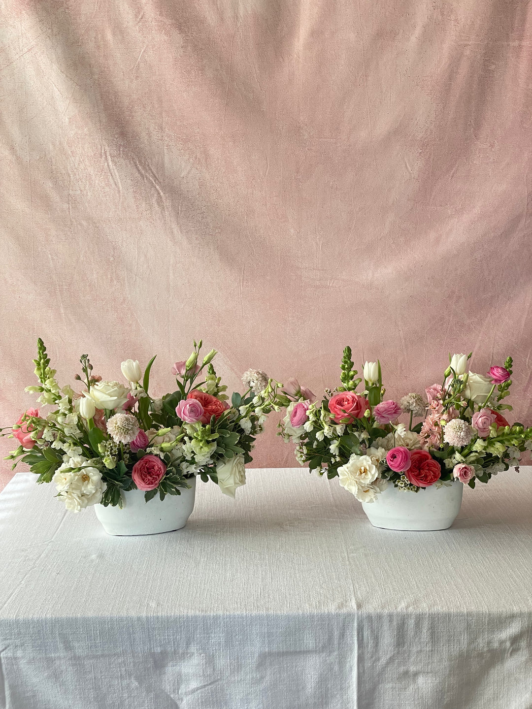 Bloom Long and Low Centerpiece
