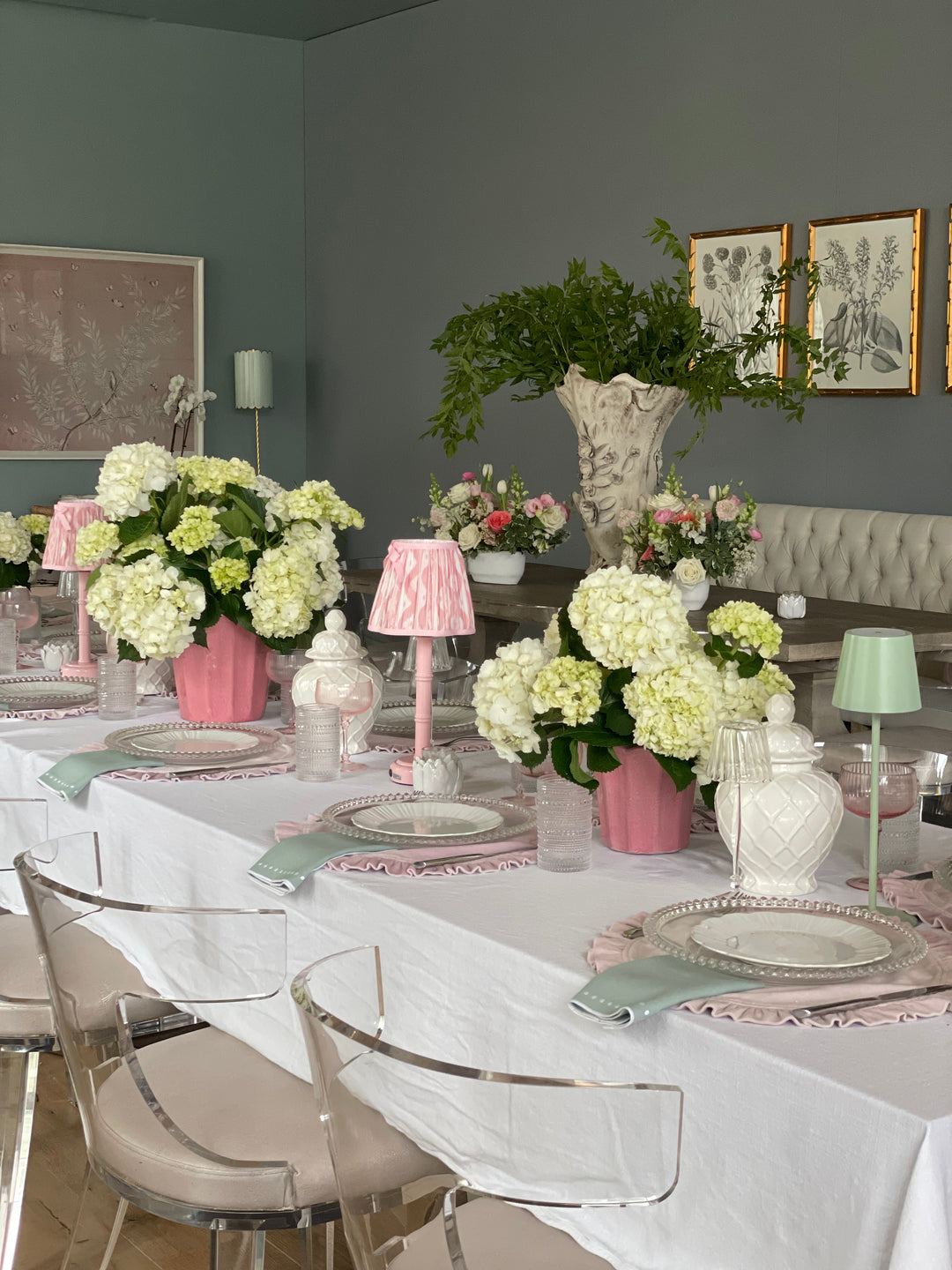Bloom Hydrangea Centerpiece
