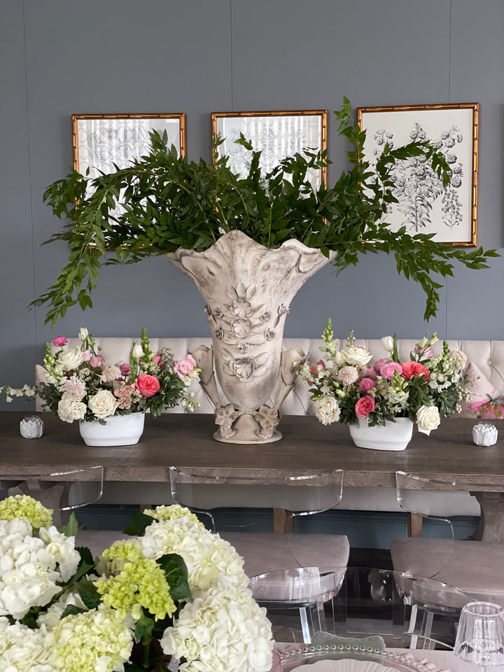 Bloom Long and Low Centerpiece