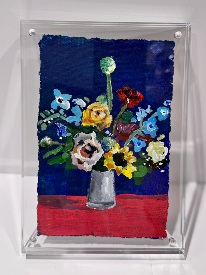 Floral Acrylic Art by Amy Van Hoy
