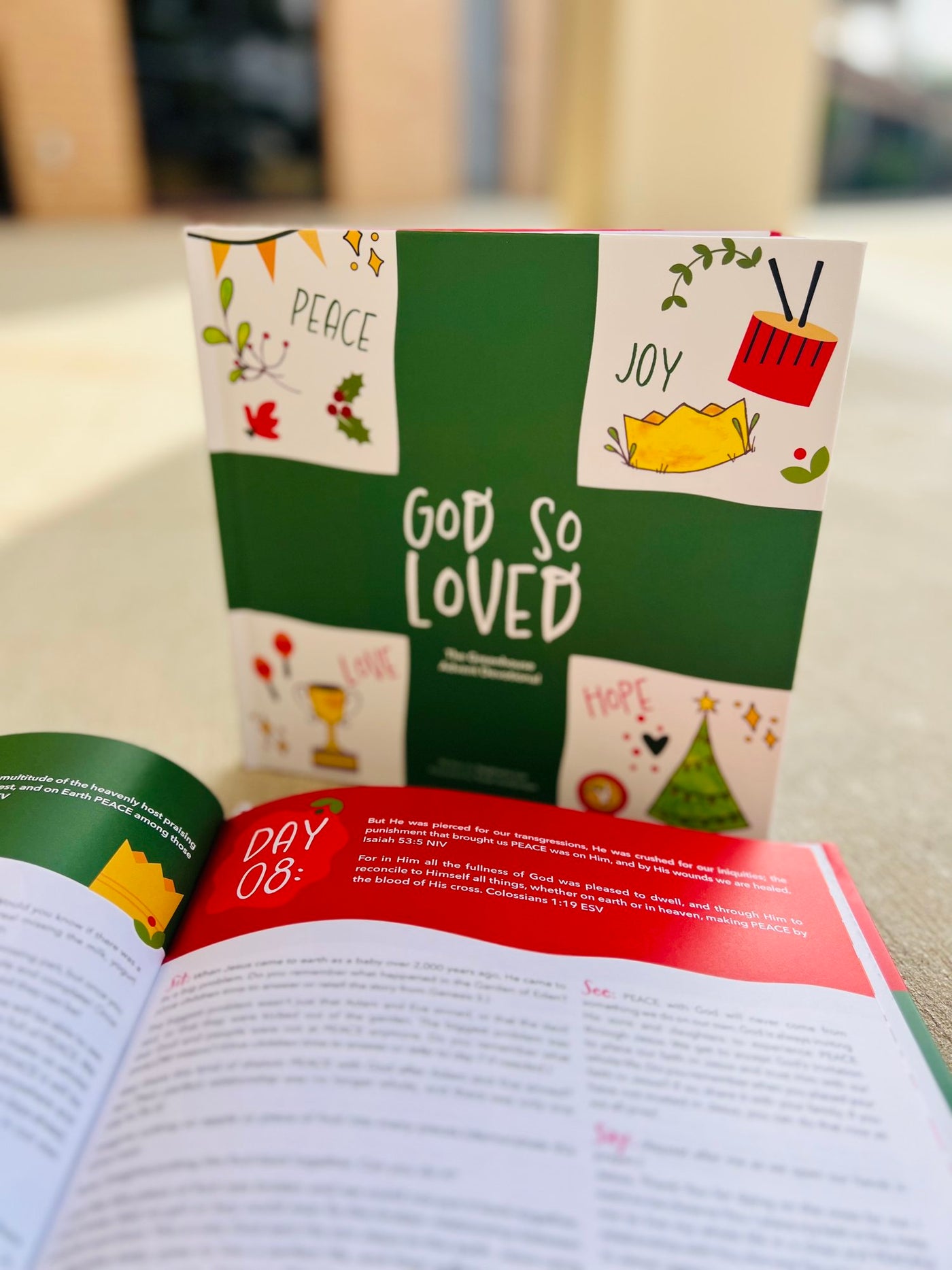 God So Loved - Advent Devotional Book & Video Series