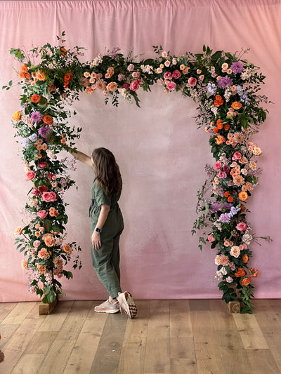 Full Floral Arch