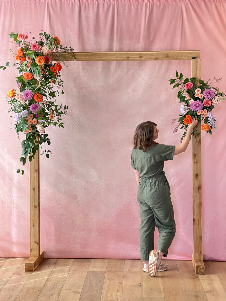 Duo Floral Arch