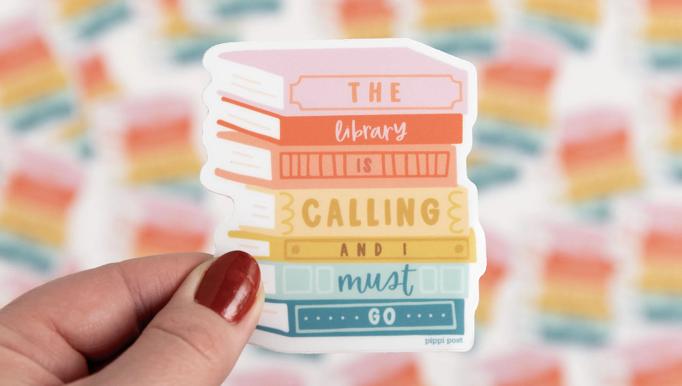Library is Calling Sticker