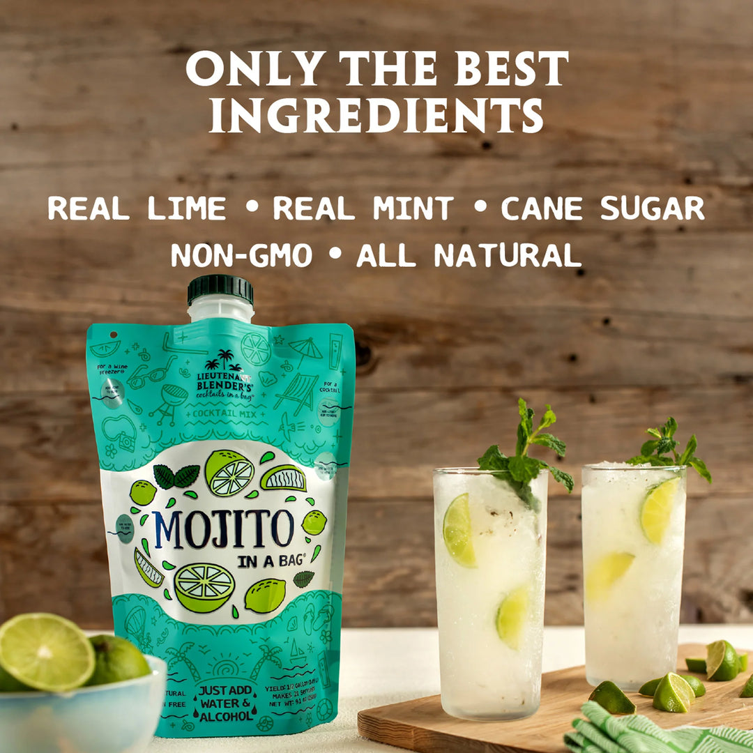 Lieutenant Blender's Mojito in a Bag