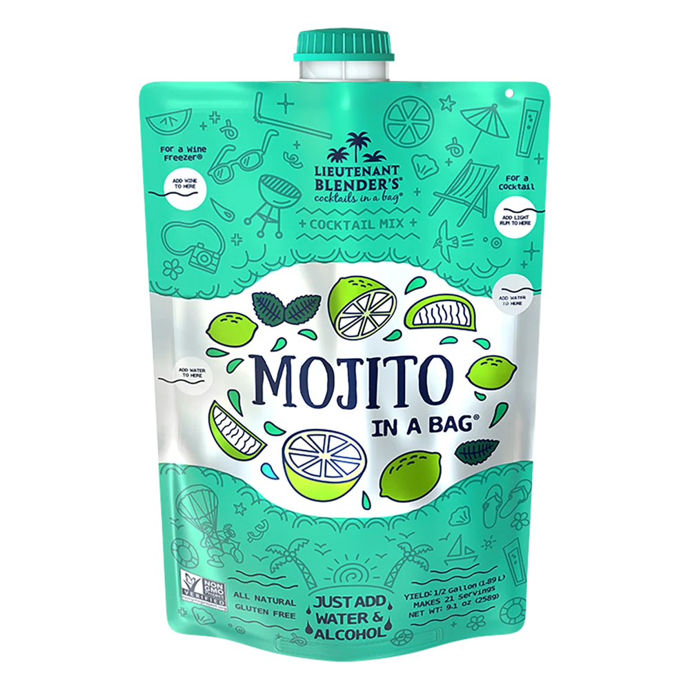 Lieutenant Blender's Mojito in a Bag