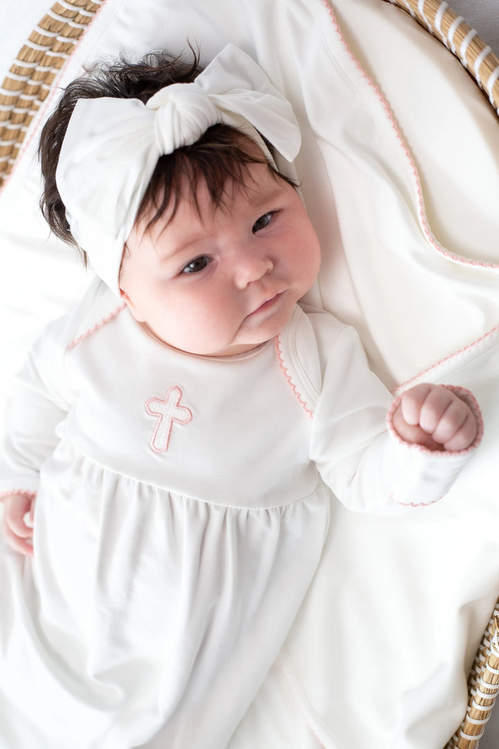 Cross Infant Gown (0-3 months)