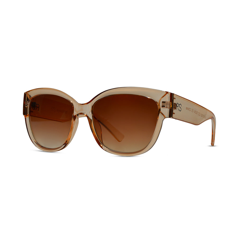 Clear Brown Sunglasses