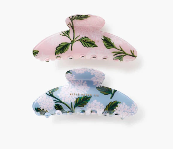 Hydrangea Claw Clip Set