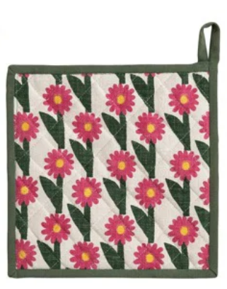 Cotton Printed Pot Holder