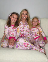 Summer Bunny Floral Pajamas by SweetHart
