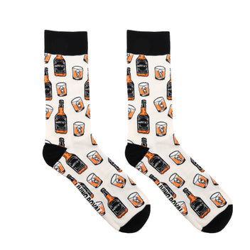 Whiskey Bamboo Crew Socks