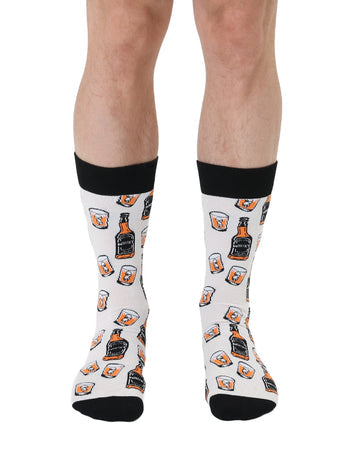 Whiskey Bamboo Crew Socks