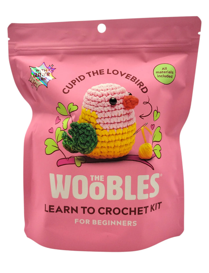 Cupid the Lovebird Crochet Kit