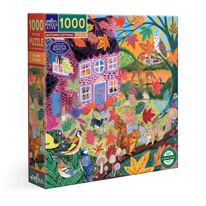 Autumn Cottage 1000 Piece Puzzle