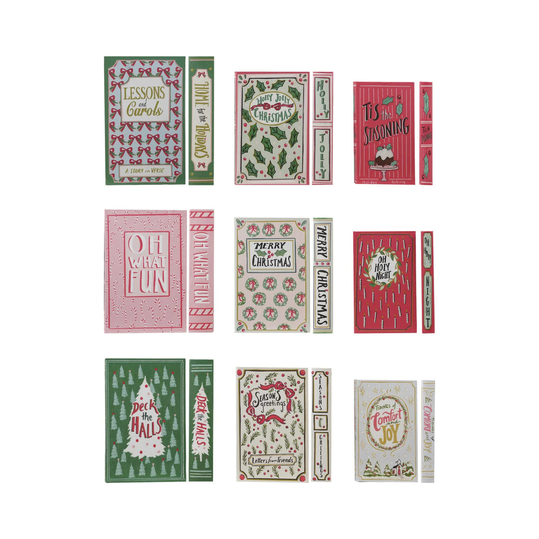 Christmas Book Storage Boxes