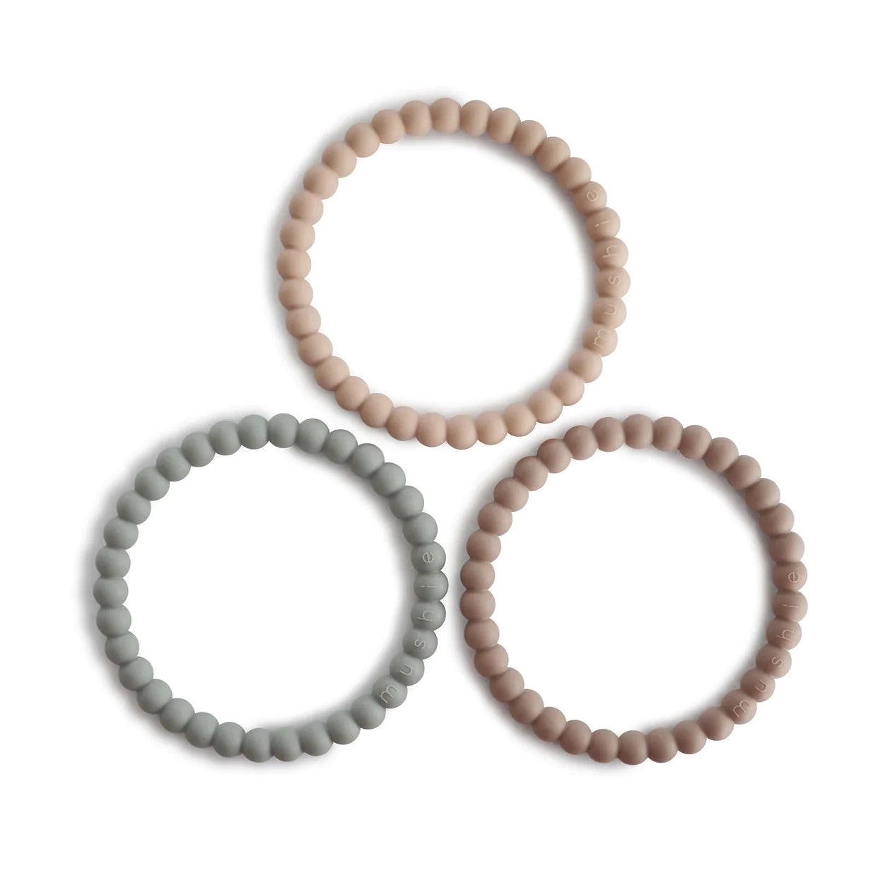 Pearl Teething Bracelet (3-pack)
