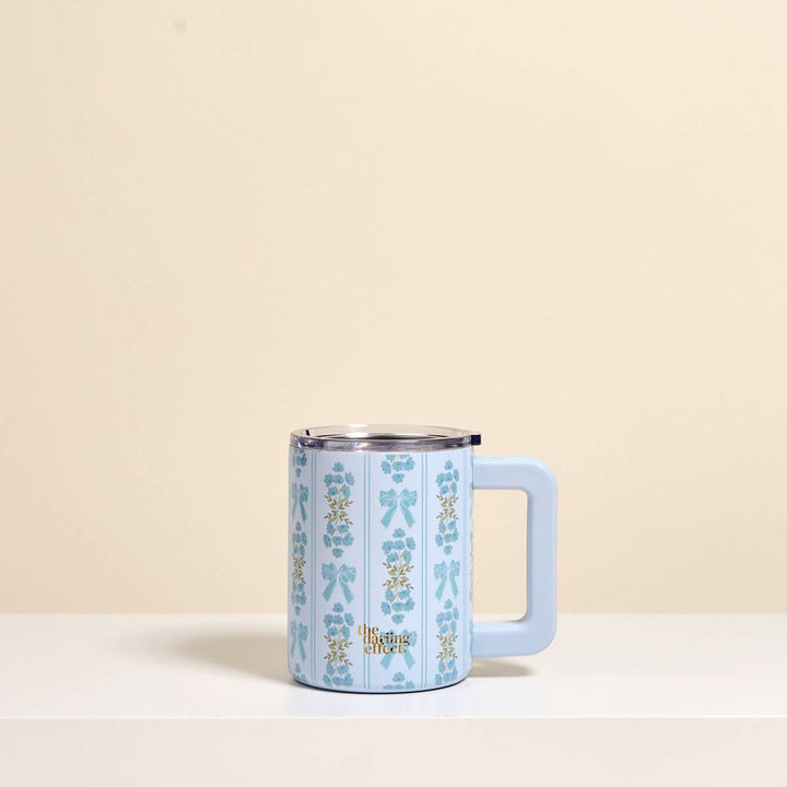 Oh So Fancy Blue Insulated Mug