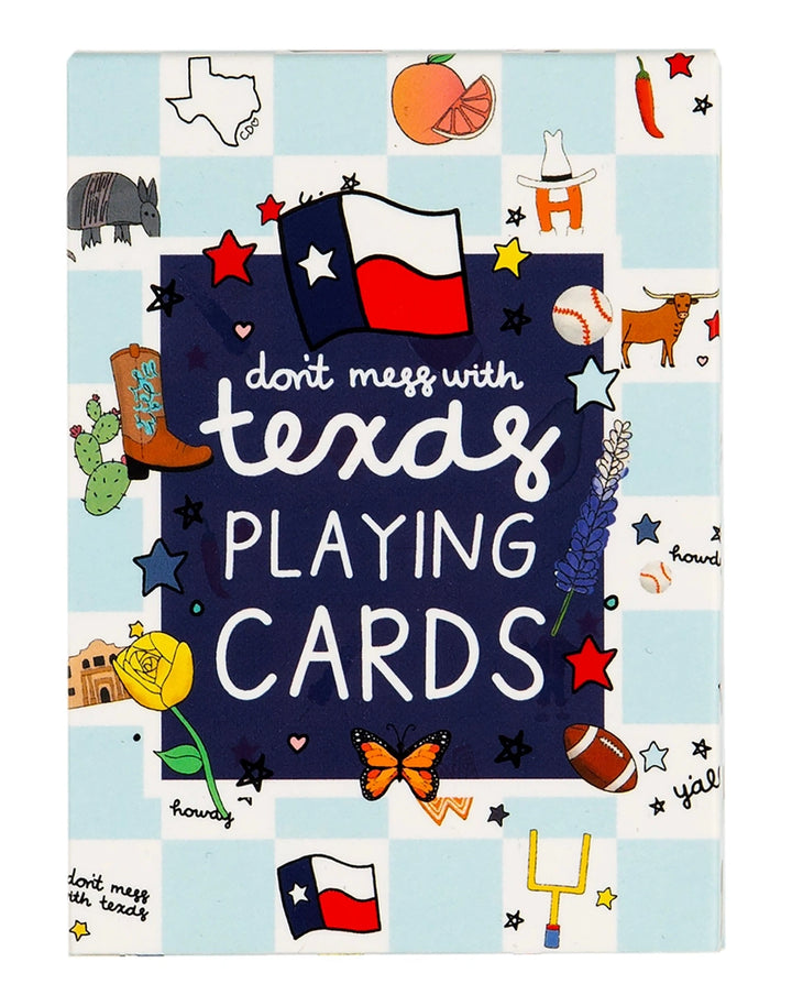 Texas Checkerboard Deck of Cards