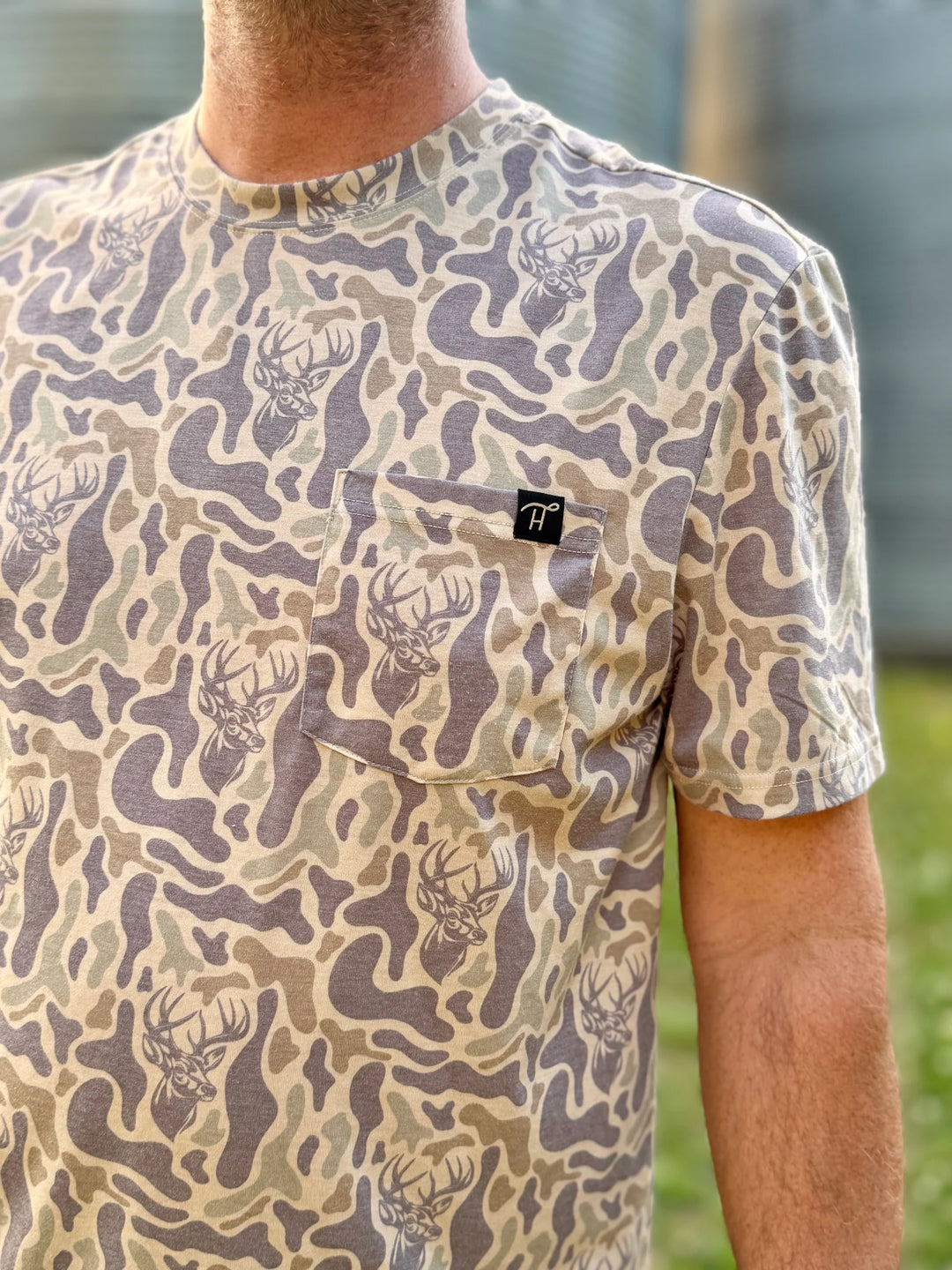 Camo Deer Tee Shirt