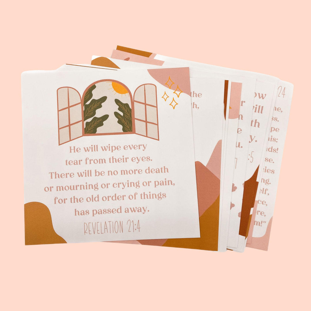 Grieving Heart - Scripture Card Set
