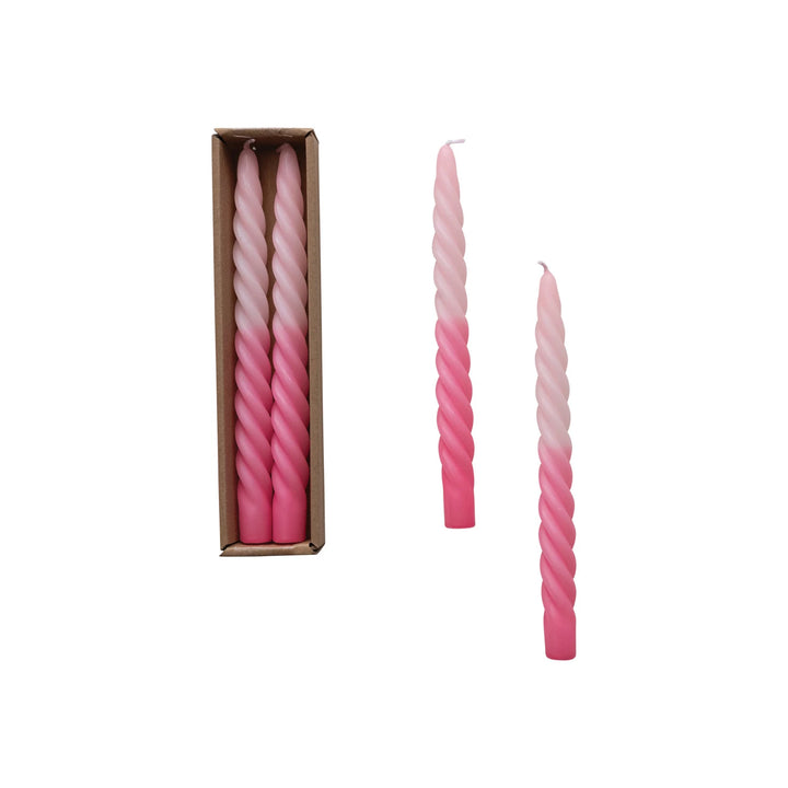 Twisted Taper Candles